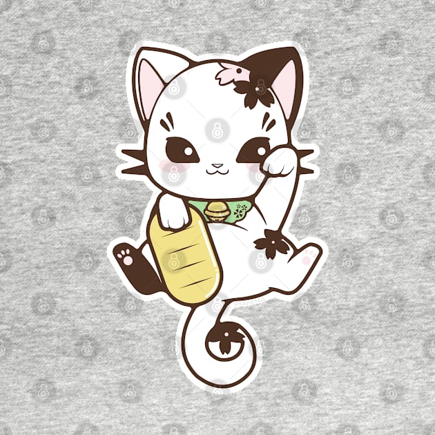 White Maneki-Neko by Ranefea